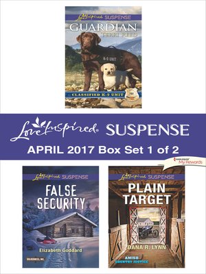 cover image of Harlequin Love Inspired Suspense April 2017, Box Set 1 of 2